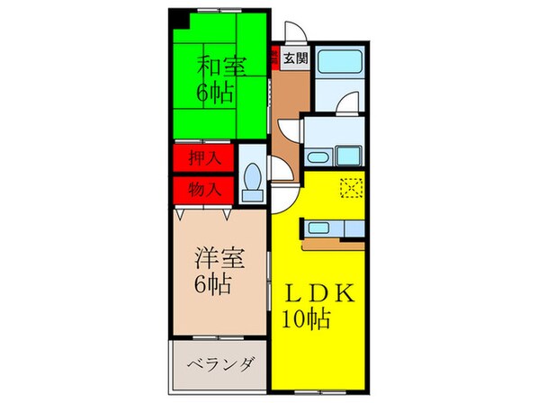 コ－トハウス神田の物件間取画像